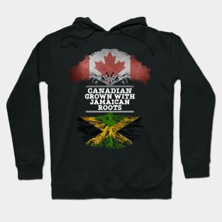 Canadian Grown With Jamaican Roots - Gift for Jamaican With Roots From Jamaica Hoodie